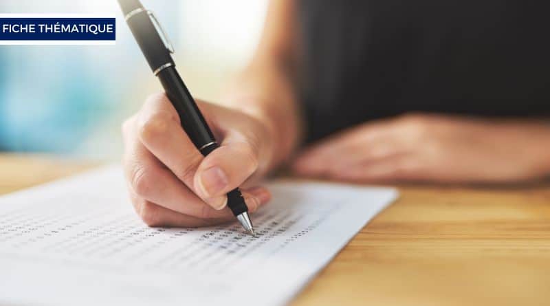 ecriture à la main bilan compétences