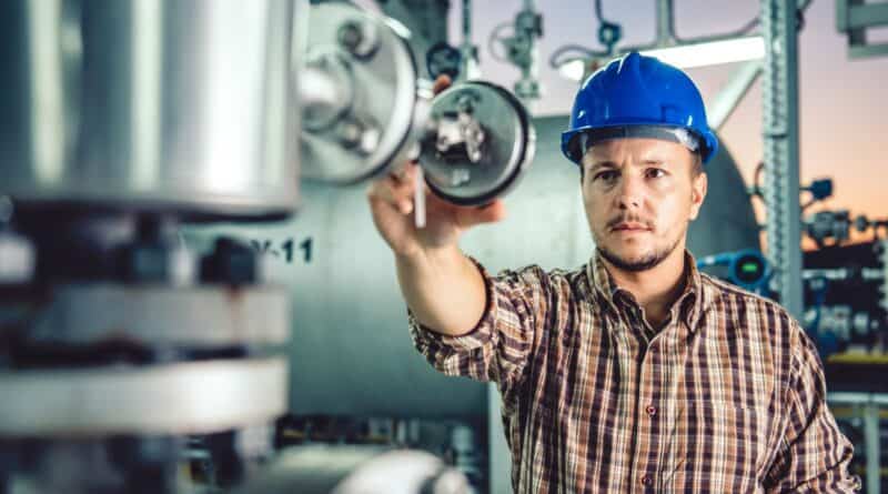 un technicien gaz