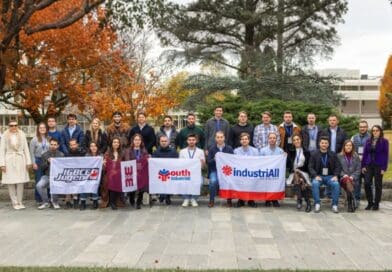 rassemblement de jeunes syndicalistes à Turin en Italie